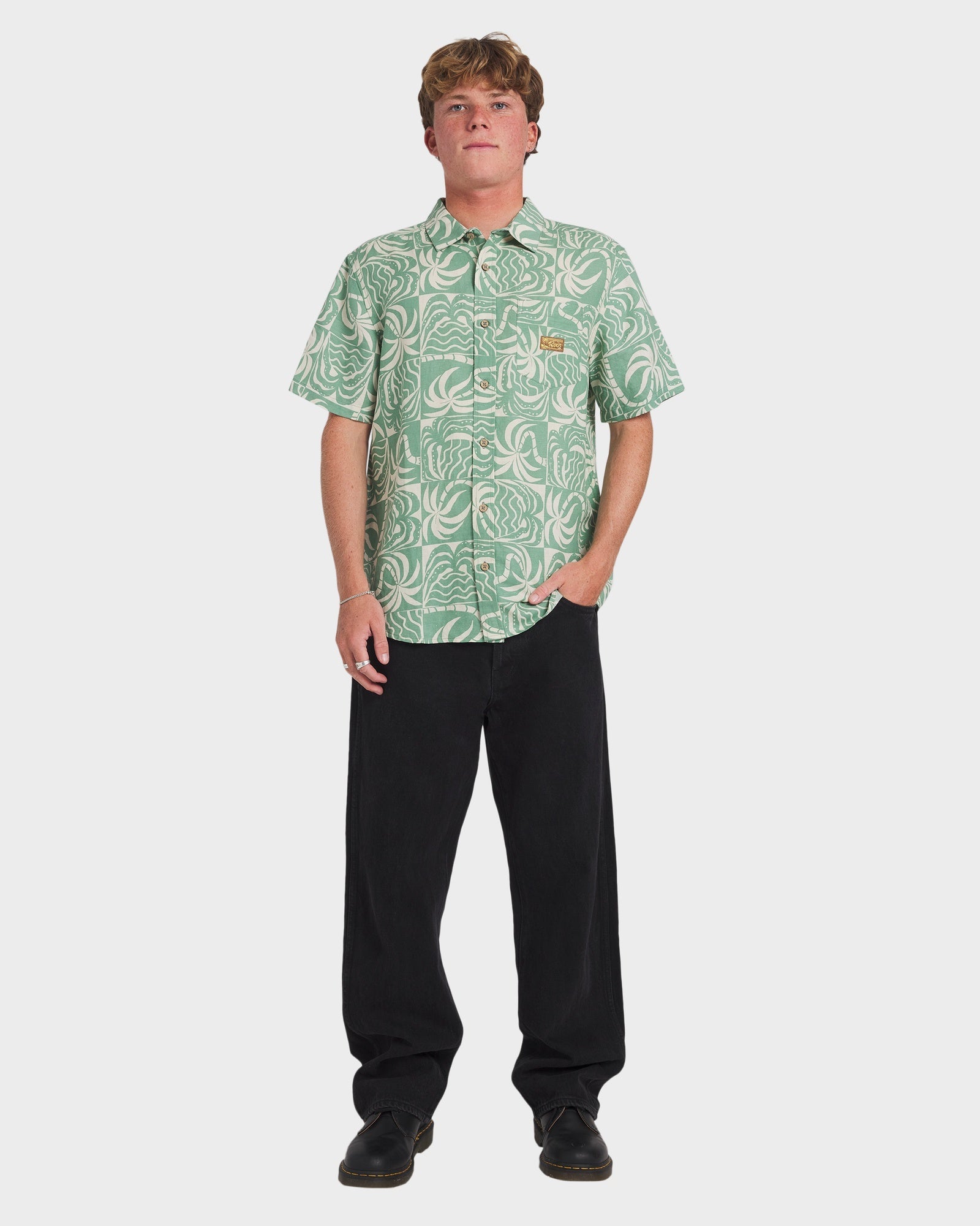 Mens Exotica Short Sleeve Shirt