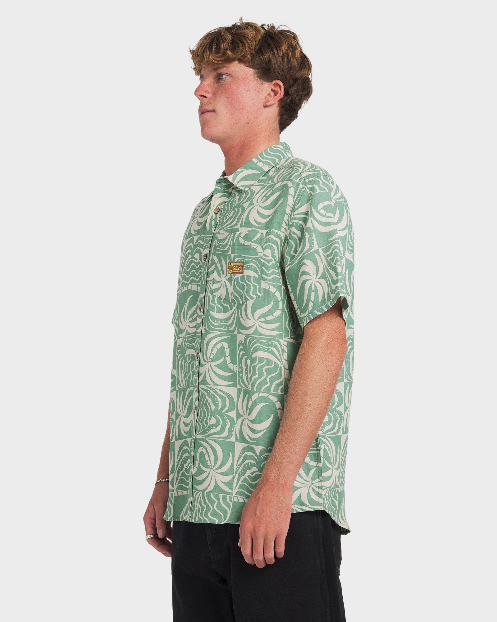 Mens Exotica Short Sleeve Shirt