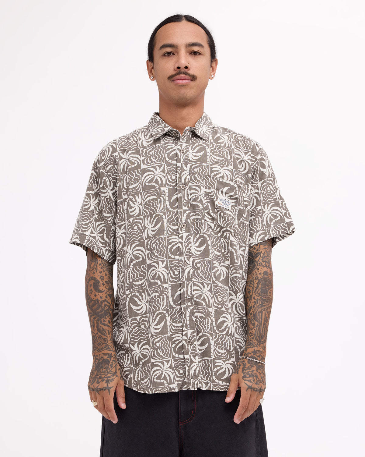 Mens Exotica Short Sleeve Shirt