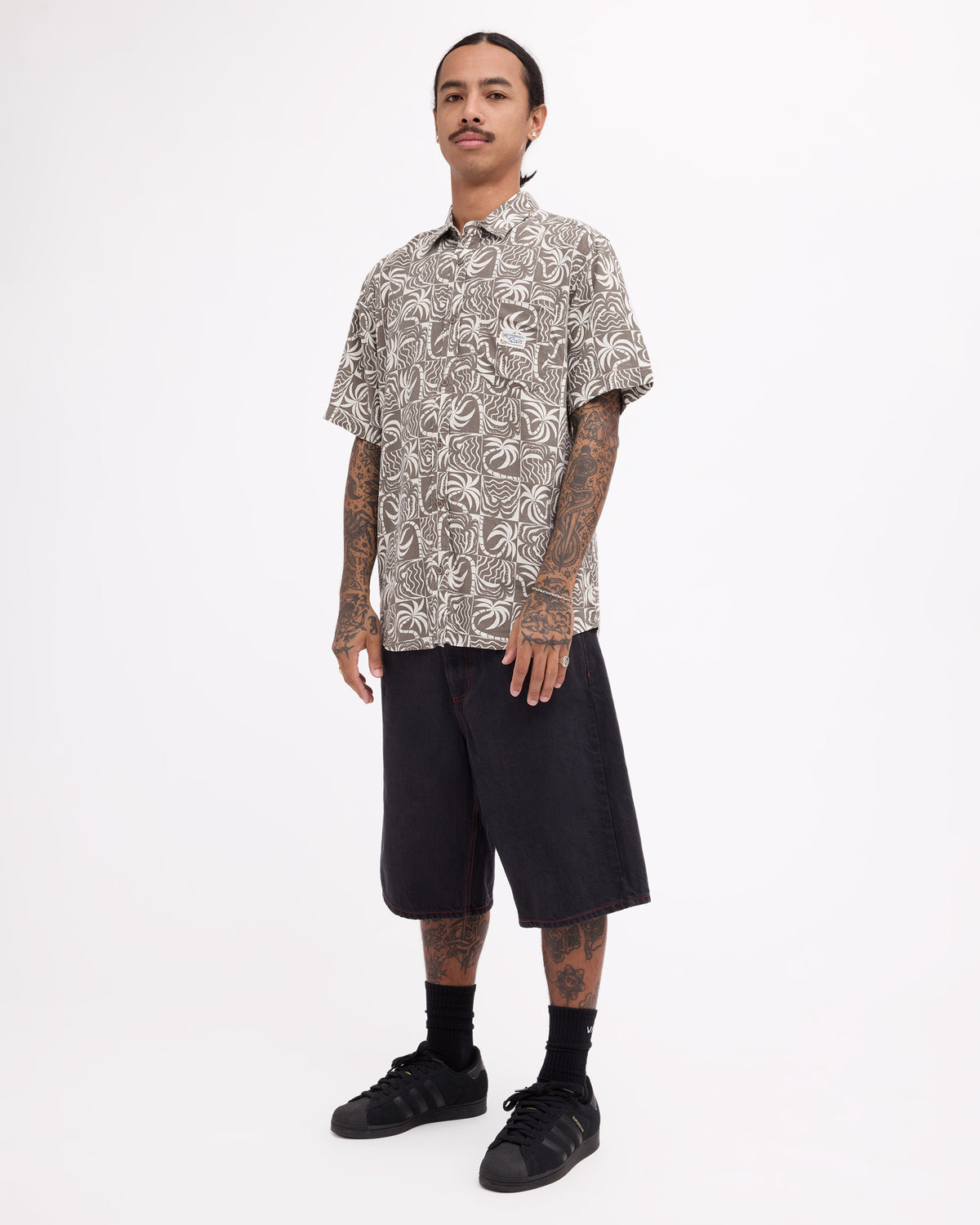 Mens Exotica Short Sleeve Shirt