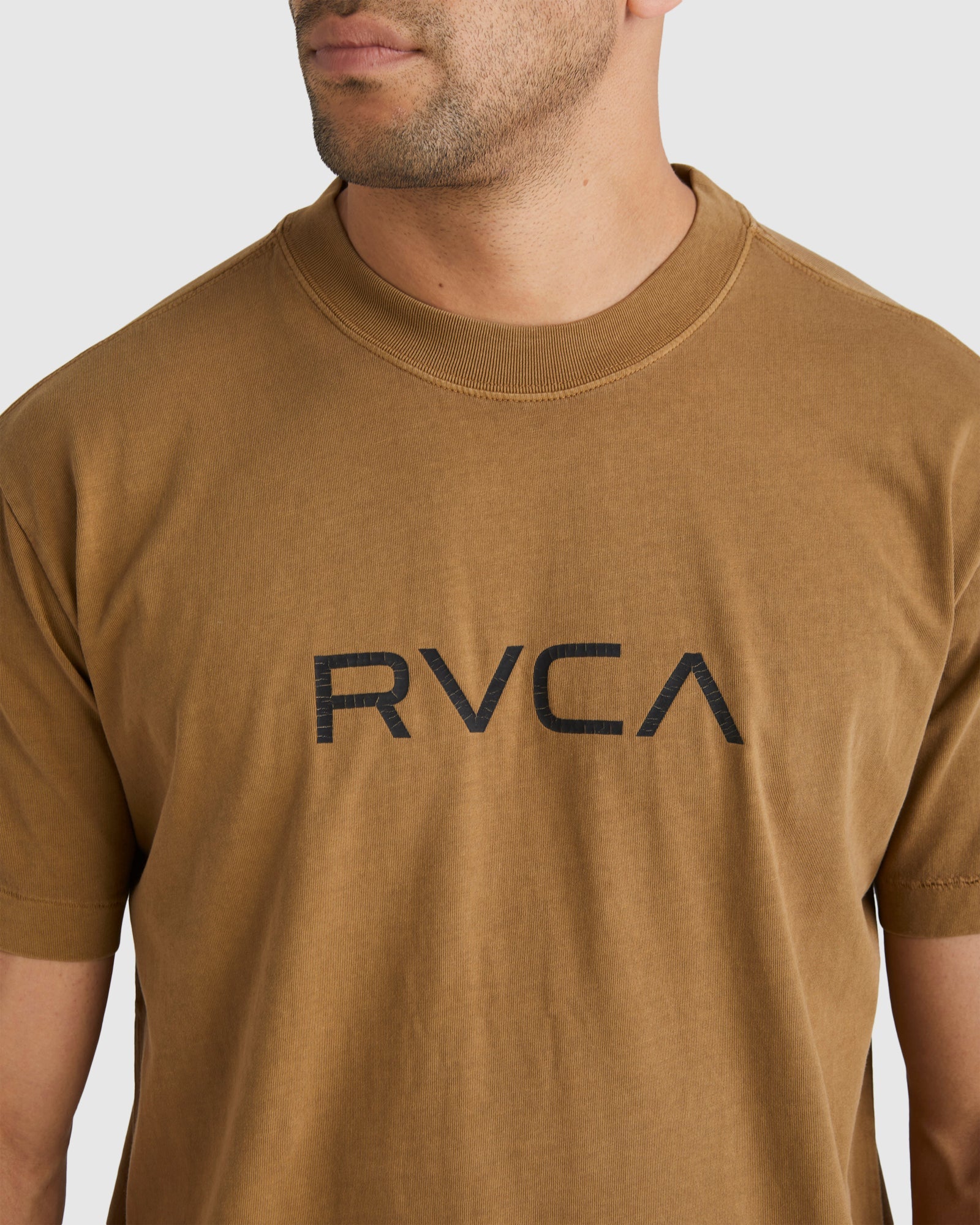 Mens Big RVCA Washed T-Shirt
