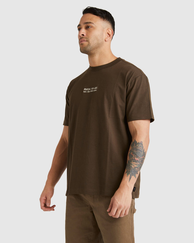 Mens RVCA Circa T-Shirt