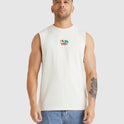 Mens Floral Park Muscle Tank