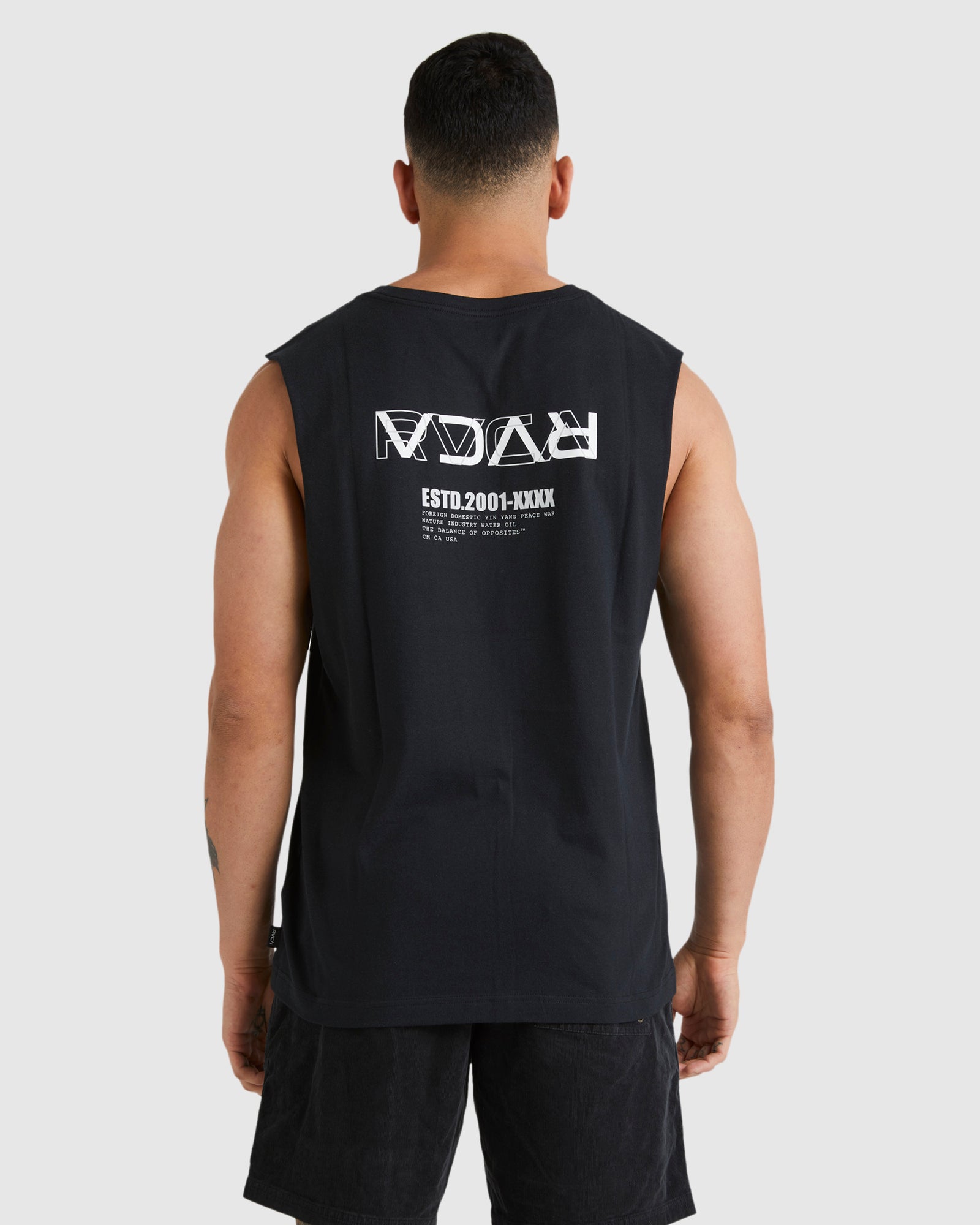 Mens RVCA Reverse Muscle Tank