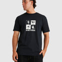 Mens RVCA No Evil T-Shirt