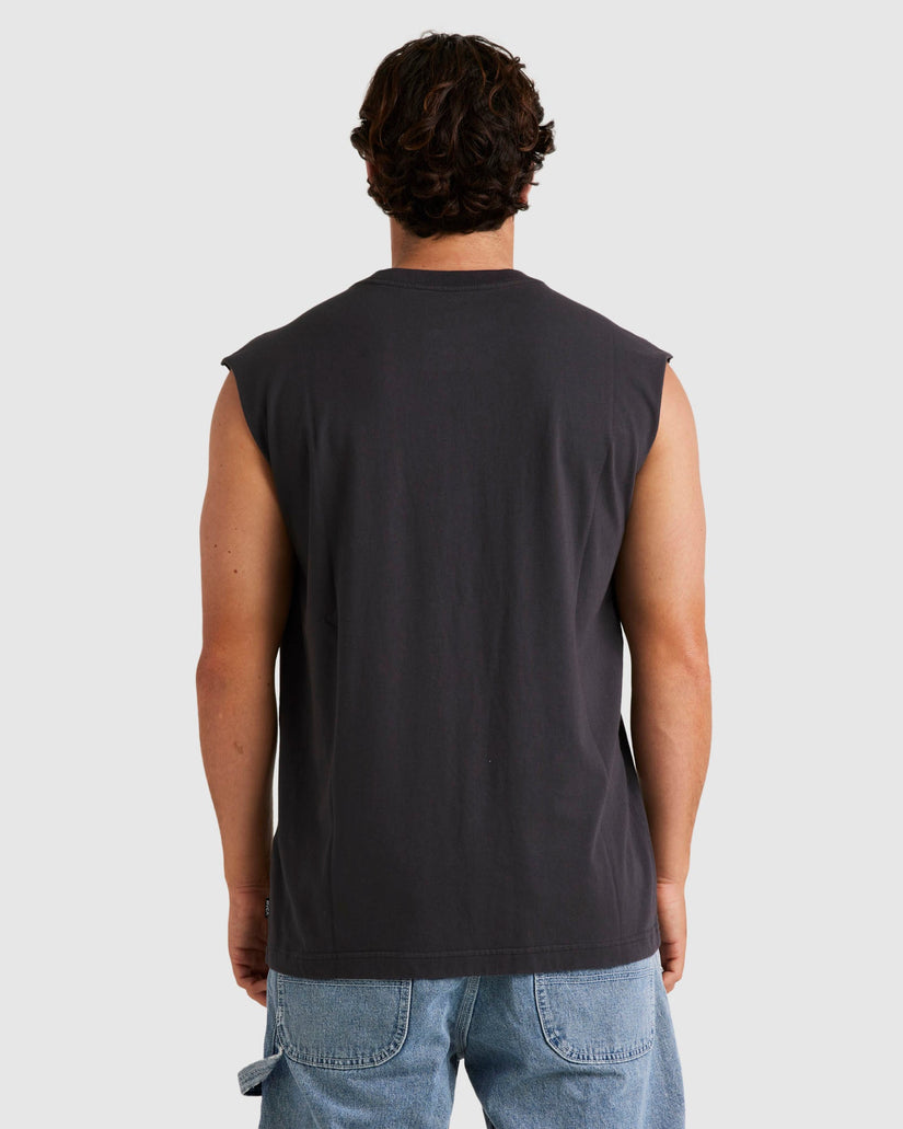 Mens Picked Up Muscle Tank