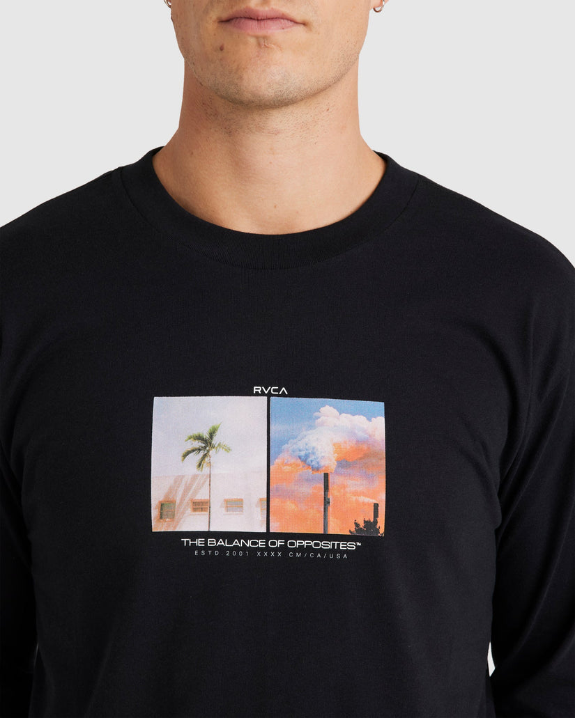 Mens Horizon Long Sleeve T-Shirt