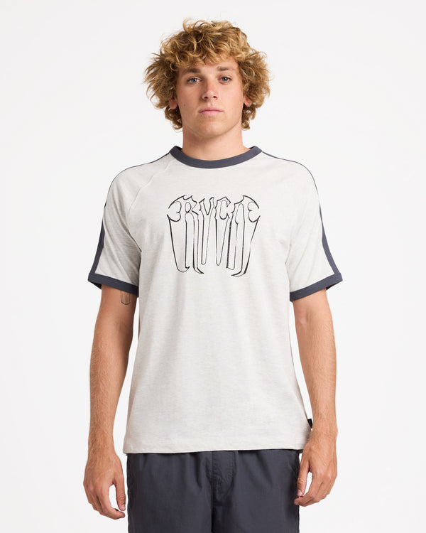 Mens Melt Down Ringer T-Shirt