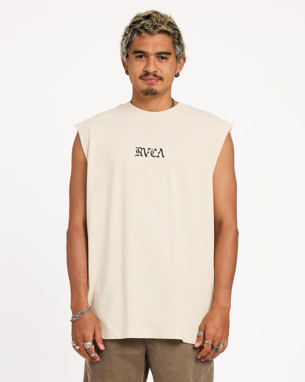Mens RVCA Stacked Muscle