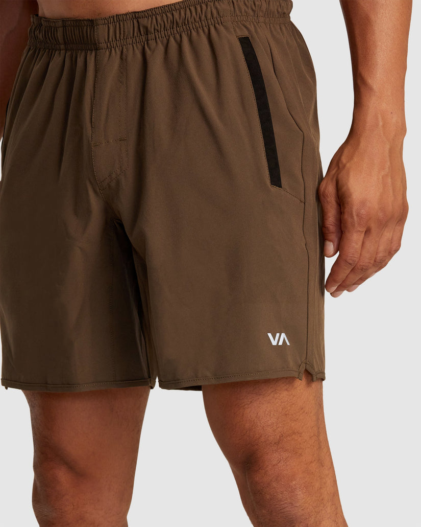 Mens Yogger Stretch 17" Walk Shorts